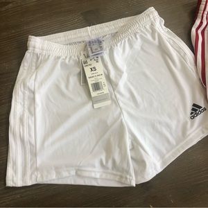 Adidas AeroReady Soccer Squad Shorts Women’s Red, White